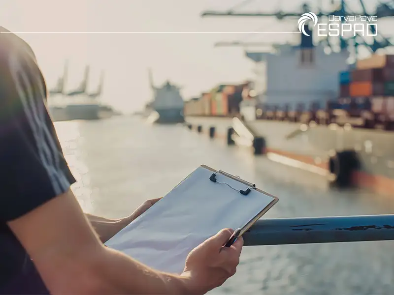 Space booking on a vessel