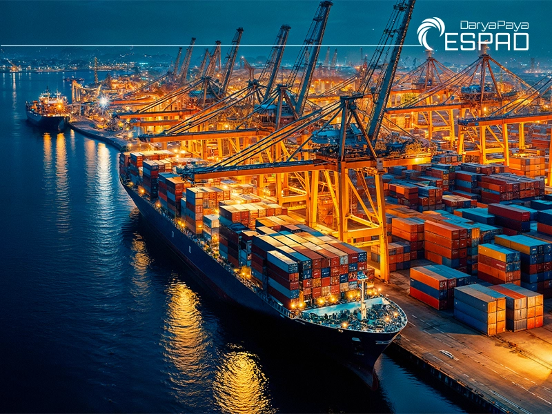 حمل بار به بنادر آفریقا 