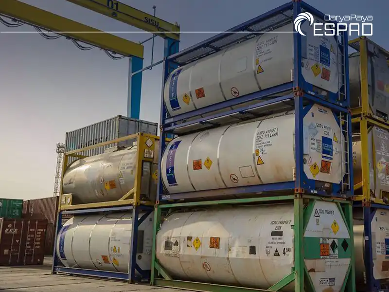 کانتینر ایزوتانک (ISO Tank) برای چه نوع سیالاتی استفاده می شود؟