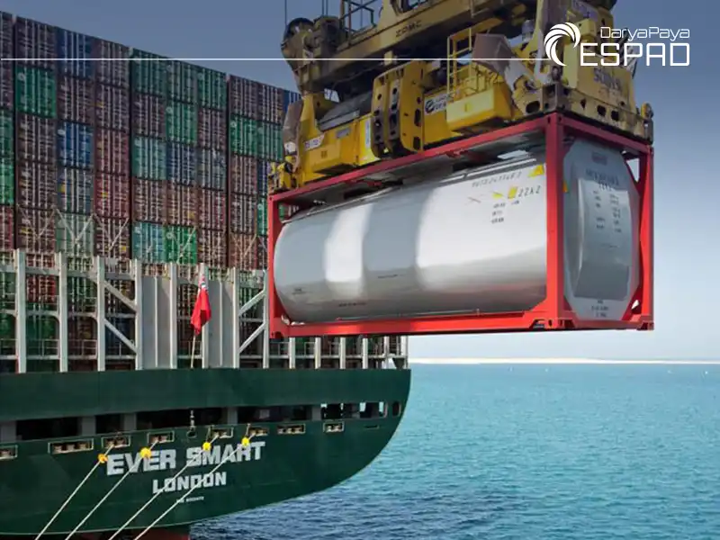 کانتینر ایزوتانک (ISO Tank) برای چه نوع سیالاتی استفاده می شود؟